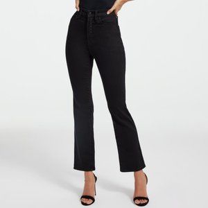 Good American Good Curve Straight Never Fade Jeans Size 10